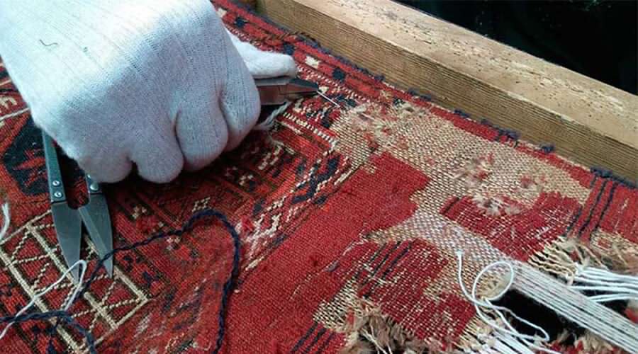 فرش بید زده 1
